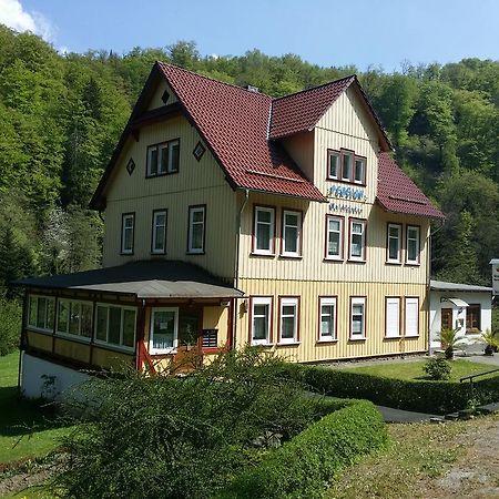 Pension Waldfrieden Thale Exterior foto